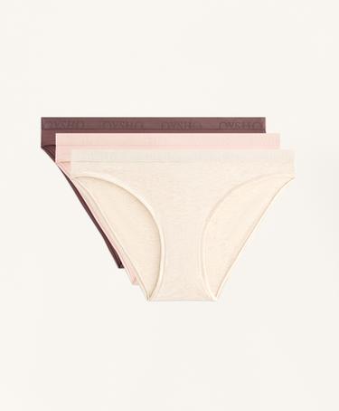 OYSHO 3 классических трусов из смесового хлопка с логотипом