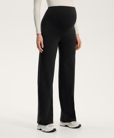 OYSHO Прямые теплые материнские брюки купить с доставкой.