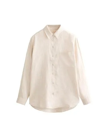 Рубашка RELAXED из 100% льна- Заказать в России