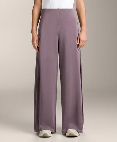 OYSHO Широкие брюки с мягким прикосновением с боковым складкой и модалом