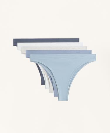 OYSHO 5 бесшовных трусов бразильяно SEAMLESS из мягкой ткани