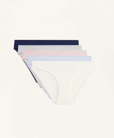 OYSHO 5 классических трусов из смесового хлопка