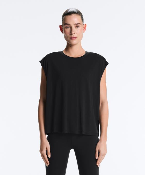 OYSHO Футболка без рукавов из модального микса