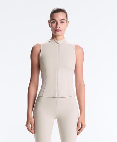 OYSHO Майка без рукавов с молнией