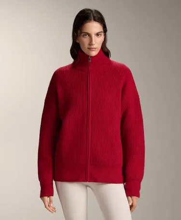 Длинный трикотажный жакет- Заказать в России