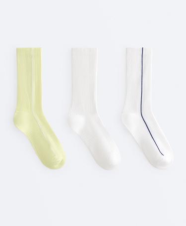 Набор из 3 пар классических спортивных носков из полиамидного смесового волокна- Заказать в России