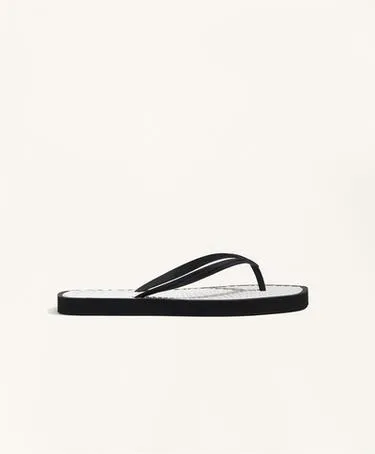 TEXTURED BEACHWEAR SANDALS- Заказать в России