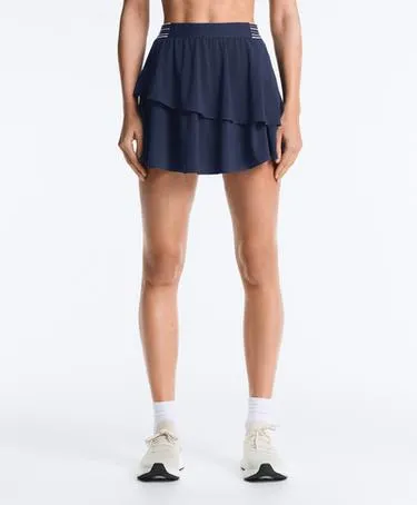 Короткая юбка с воланами и резинкой- Заказать в России