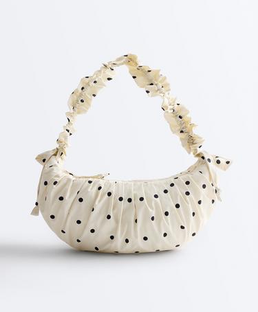 OYSHO Сумка через плечо с принтом в горошек купить с доставкой.