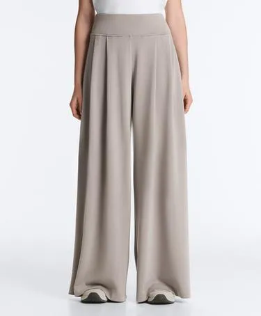 Широкие брюки с модалом и деталями под корсет- Заказать в России