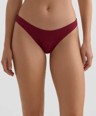 Трусы-бразильяна U-CUT из мини-клетчатого жаккарда- Заказать в России