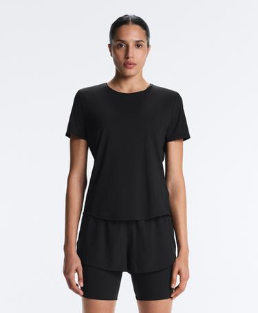 OYSHO Футболка из технологичной ткани с короткими рукавами