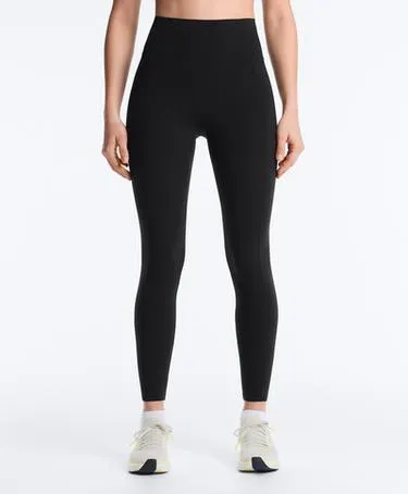 Леггинсы высокой посадки до середины голени с карманом