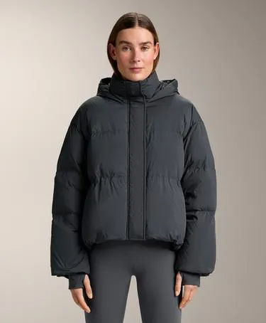 Куртка-пуховик короткая из 100% пуха- Заказать в России