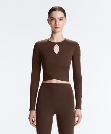 OYSHO Футболка с длинным рукавом COMFORTLUX купить с доставкой.