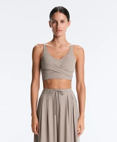 Топ с перекрестным дизайном LIGHT TOUCH- Заказать в России