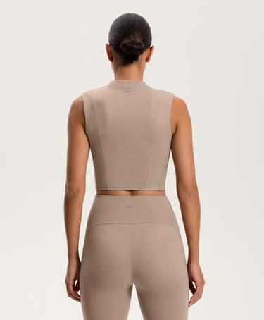 OYSHO Топ с ребристой текстурой COMFORTLUX