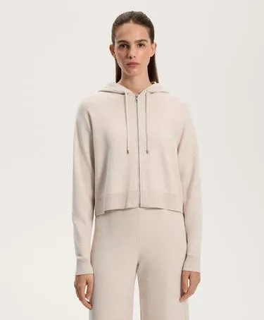 Вязаная куртка с капюшоном- Заказать в России