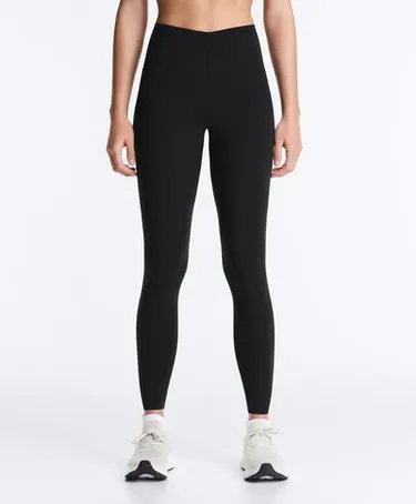 Леггинсы с высокой посадкой и V-образным разрезом на щиколотке 65 см- Заказать в России