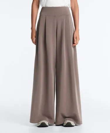 Широкие брюки из модала с мягким касанием и корсетным поясом- Заказать в России