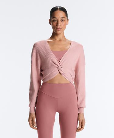 OYSHO Пуловер с вязкой в технике твист