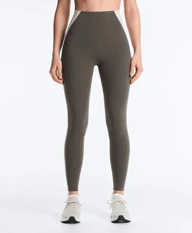 HIGH-RISE COMPRESSIVE REFLECTIVE CORE CONTROL ANKLE-LENGTH LEGGINGS- Заказать в России