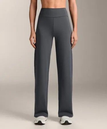 Брюки с высокой посадкой и прямыми брючинами COMFORTLUX- Заказать в России