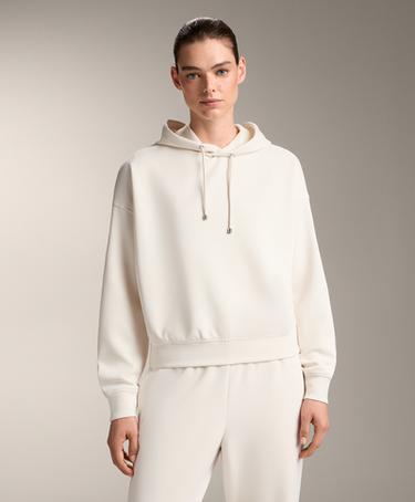 OYSHO Худи прямого кроя из мягкого модала купить с доставкой.