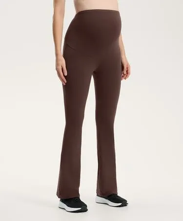 Брюки-клеш для беременных комфортLUX длиной 80 см- Заказать в России