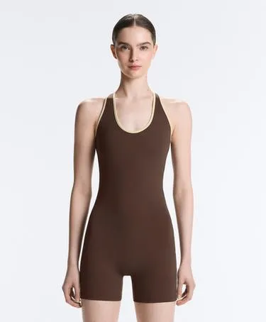 Комбинезон COMFORTLUX короткий с контрастными вставками- Заказать в России