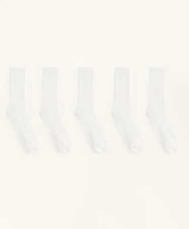 5 пар классических носков из хлопкового микса- Заказать в России