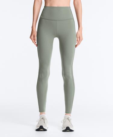 OYSHO Леггинсы с высокой посадкой до лодыжек из ребристого материала COMFORTLUX