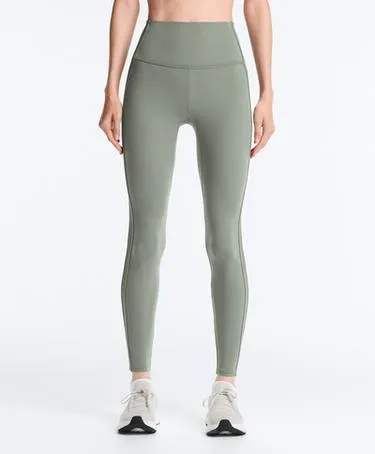 Леггинсы с высокой посадкой до лодыжек из ребристого материала COMFORTLUX- Заказать в России