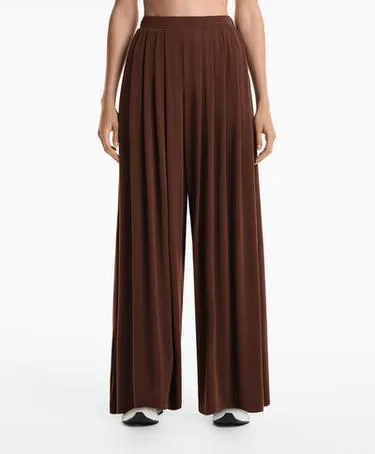 OYSHO Широкие брюки из модально-шерстяной смеси