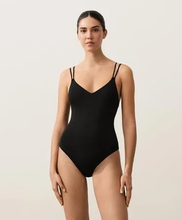 Купальник с перекрестными лямками