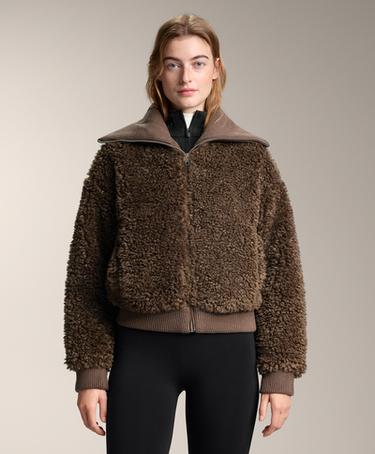 OYSHO Текстурированная куртка из искусственного меха