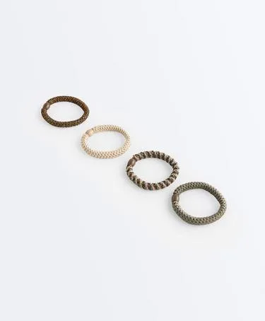 4 резинки для волос- Заказать в России