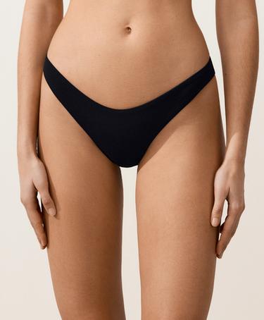 OYSHO Плавки бикини бразильяно U-образной формы из ткани пике купить с доставкой.