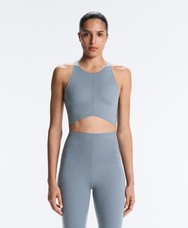 Tank top Compressive со швами- Заказать в России