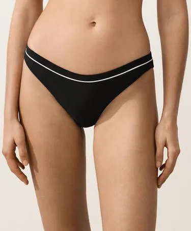 Классические плавки бикини с Piping- Заказать в России