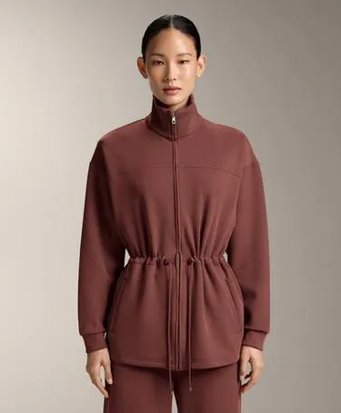 Длинная куртка с регулируемой талией- Заказать в России