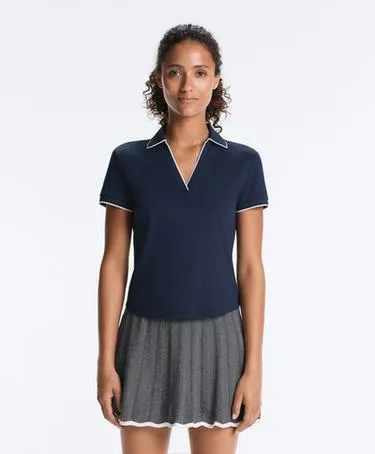 Поло Comfortlux с коротким рукавом и окантовкой- Заказать в России