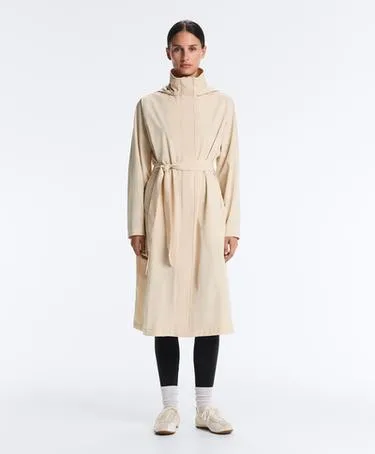 Удлиненный ультралегкий плащ с водонепроницаемостью 10 000 мм- Заказать в России