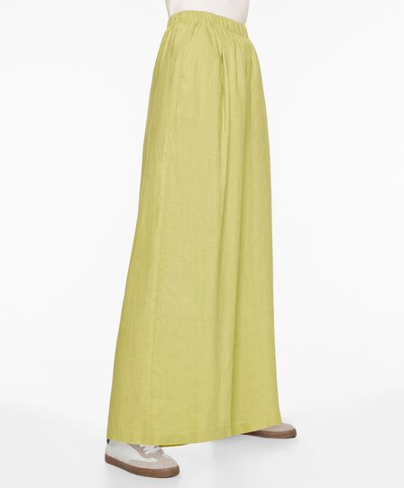 OYSHO Широкие брюки прямого кроя из 100%-го льна