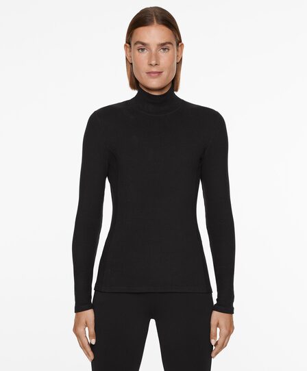 OYSHO Лонгслив BASE LAYERS из флиса с высоким воротником