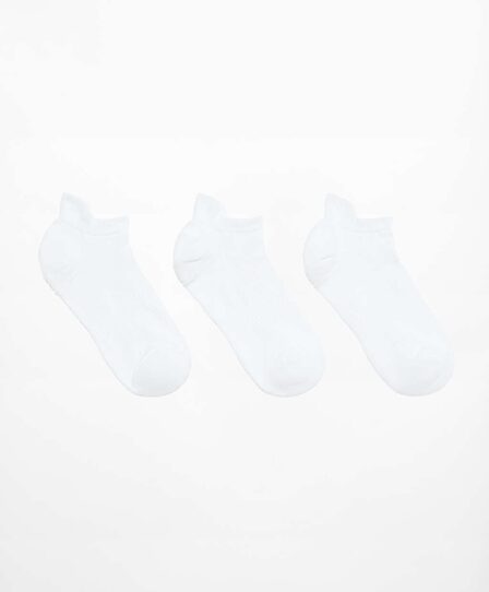 OYSHO 3 пары спортивных носков-сникеров с язычком из смесового полиамида