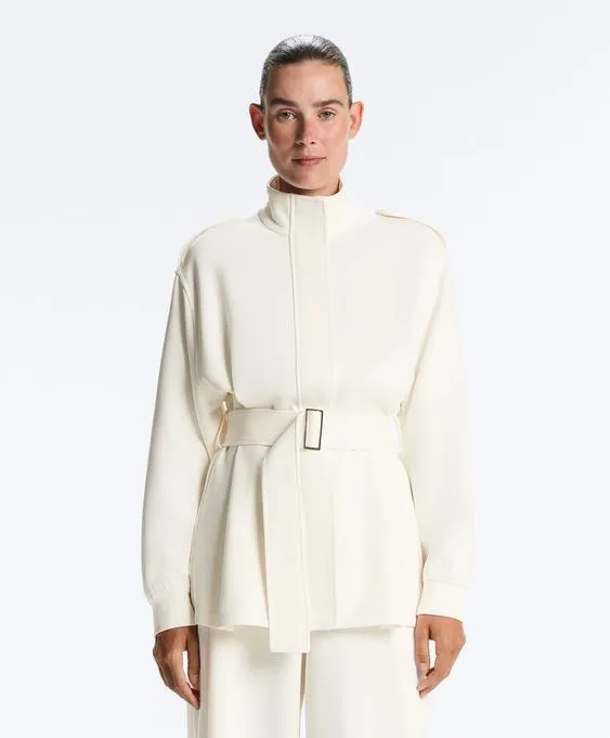 Удлиненная куртка Utility из твила с поясом