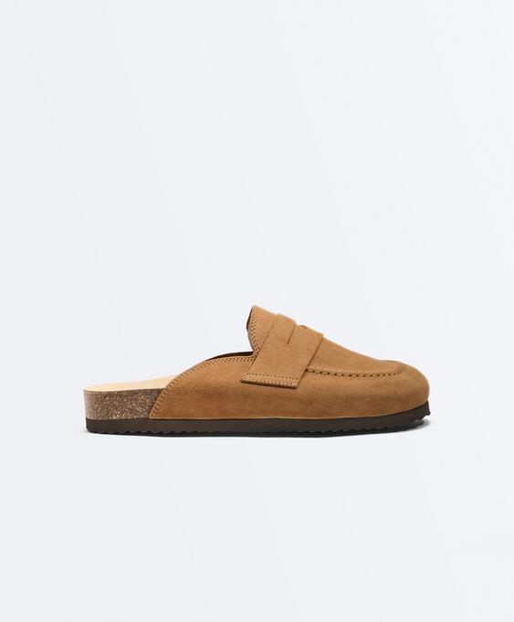 OYSHO Замшевые сабо