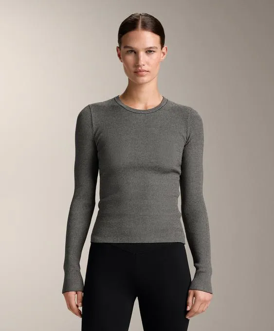 Футболка Base layer из трикотажа с рельефным узором