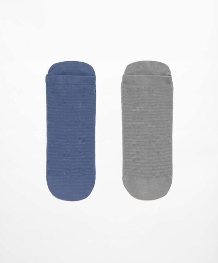 OYSHO 2 пары носков-сникеров из смесового полиамида для йоги и пилатеса